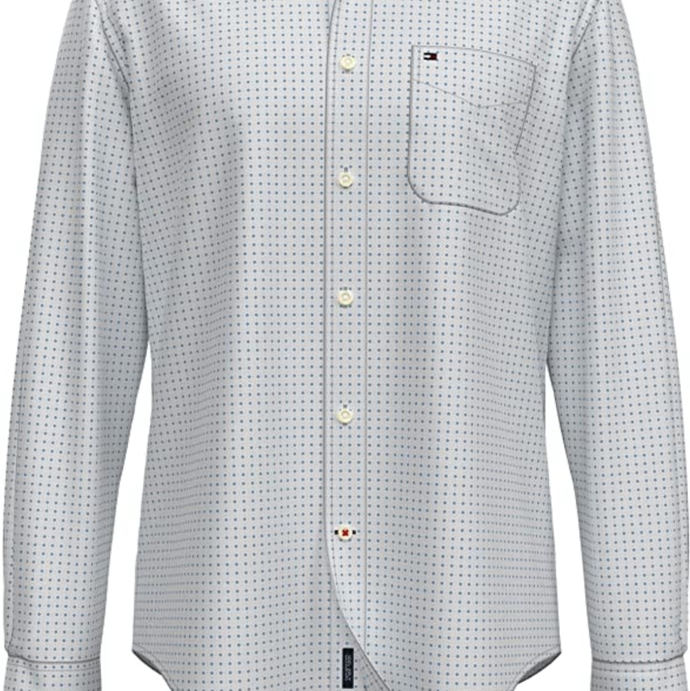 Tommy Hilfiger Men's M Collared Button Down Shirt